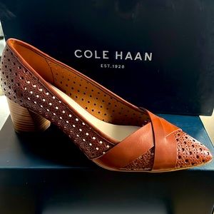 Cole Haan authentic leather heel